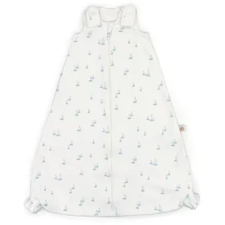 ERGObaby Ganzjahres Baby-Schlafsack mit Füßen Gurtschlitz 18-36 Monate Baumwolle TOG 1 Sommer Winter, On The Move Sailboat Dreams