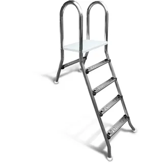 Weinmann Hochbeckenleiter Classic Edelstahl 1,20 m