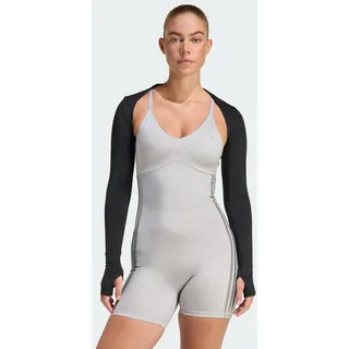 adidas Power Essentials Workout Contour Shrug Shirt, Black, M