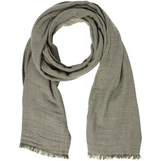 camel active Herren Schal aus reiner Baumwolle Waldgrün, menswear-OS