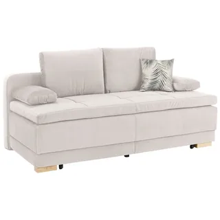 OTTO home Schlafcouch Polyester 2,5-Sitzer Beige