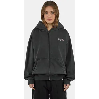 PEGADOR Kapuzensweatshirt "Brielle Oversized Hoodie", Baumwollmischung, oversize, vintage schwarz