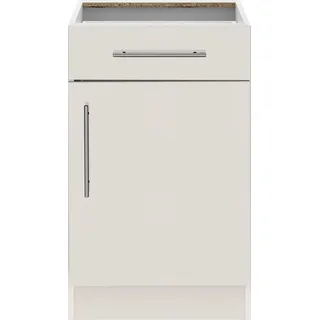 WIHO KÜCHEN Unterschrank »Cali«, 50 cm breit, ohne Arbeitsplatte beige