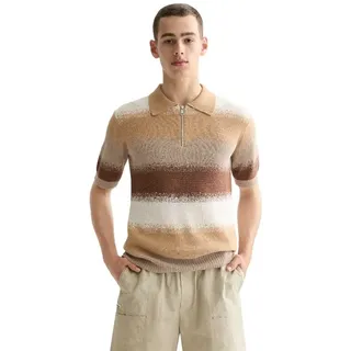 Scotch & Soda Degrade Kurzarm-poloshirt - Beige - M