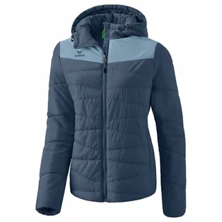 Erima Damen Basic Stepp Jacke (2062309), vintage indigo/faded denim, 34