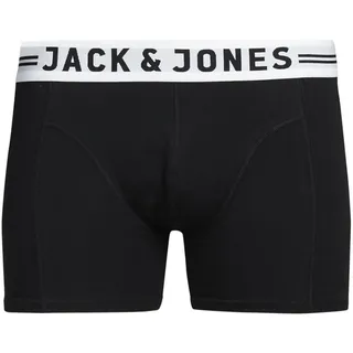JACK & JONES Herren Jacsense Trunks Noos Boxershorts, Schwarz, L EU