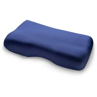 TEMPUR Jersey-Kissenbezug für ErgoPlus und Original Schlafkissen, Spannbezug mit Gummizug, One Size (S/M/L/XL), Blau