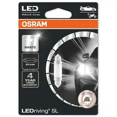 Osram C5W 41mm 12V LEDriving SL 6000K Bulb Style White Innenraumbeleuchtung Soffitte