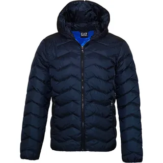 EA7 Emporio Armani Daunenjacke, Winterjacke Down Jacket Daunenjacke mit Kapuze Winterjacke