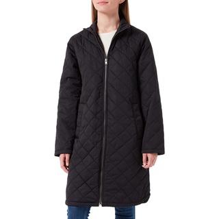 SELECTED FEMME Damen SLFFILLY Quilted Coat B NOOS Steppmantel, Black, 38