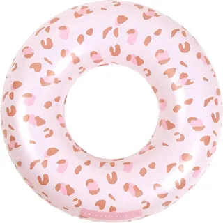 Swim Essentials Schwimmring 90 cm Old Pink Leopard Schwimmen ring Badespaß