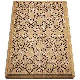 Blanco Holzschneidbrett Ornament FARON XL 6 S