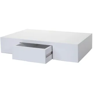 MCW Wandregal Reinweiß , Weiß , Holz , 40x8x25 cm , Wohnzimmer, Regale, Wandregale