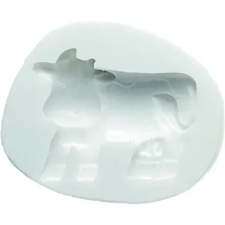 Silikomart | Silikonform für Zuckermasse COW, Form für Tortendekorationen, Prinz-Thema, Maße 134 x 132 x 34 mm,