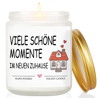 Einzugsgeschenke, Geschenk zum Einzug, Einweihungsgeschenk Haus, Geschenk zum Einzug ins Haus, Einweihungsgeschenk Wohnung, Neues Zuhause Geschenke, Umzugsgeschenk, Duftkerzen im Glas Lavendel