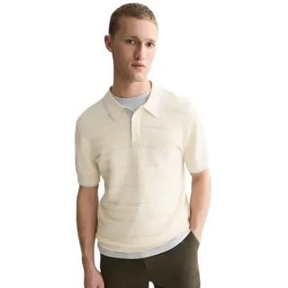 Scotch & Soda 183788 Regular Fit Kurzarm-poloshirt - Eggnog - 2XL