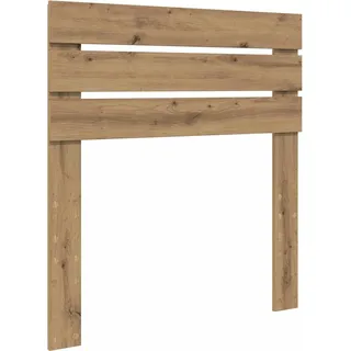 vidaXL Kopfteil Artisan-Eiche Holzwerkstoff - Braun
