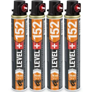 LEVEL+ Ersatzkartusche für Nagler 4 St. 152mm 74ml L+152