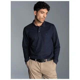 TRIGEMA Langarm Poloshirt mit Armbündchen",