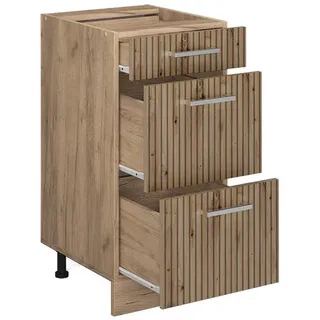 Vicco Schubladenschrank R-Line 40 x 81,6 x 46 cm Beige