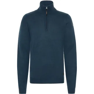 Troyer SOLID "Troyer SDBatik", Herren, Gr. S, blau (insignia blau), Obermaterial: 100% Polyacryl PAN., Pullover Troyer