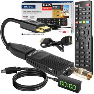 Blow Dvb-t2 7000fhd H.265 Mini Dvb-t-tuner - Back