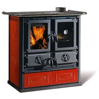 La Nordica-Extraflame La Nordica Küchenofen | Rosetta 5.0 | Keramik Liberty bordeaux | 7,9 kW