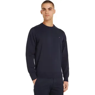 Tommy Hilfiger 1985 CREW NECK SWEATER Pullover Herren, Blau (Desert Sky), XXL