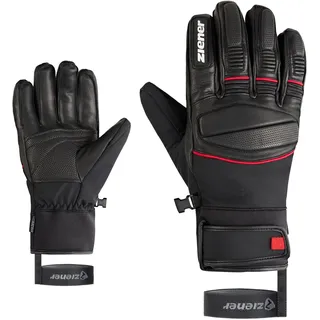 Ziener GOMIN-Z Skihandschuhe Schwarz/Rot 8,5