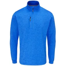 Stuburt Golf Herren Ellwood Zip Thermal Golf Sweater - Royal Marl - S