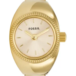 Fossil Damen Analog Quarz Uhr mit Edelstahl Armband ES5246