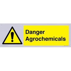 Danger Agrochemicals Schild – 450 x 150 mm – L41