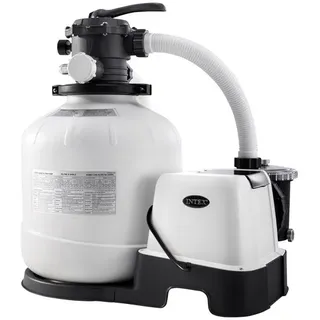 Intex Krystal Clear Sandfilteranlage weiß 0,64 m