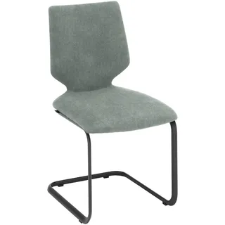 Venjakob Schwingstuhl , Hellblau , Metall, Textil , Uni , Rundrohr , 50x91x61 cm , Made in Germany, Dgm , Lederauswahl, Stoffauswahl, Typenauswahl , Esszimmer, Stühle, Schwingstühle