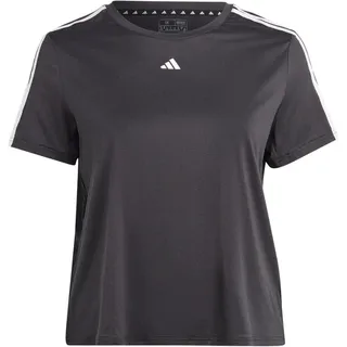 Adidas AEROREADY Train ESSENTIALS 3-STREIFEN – GROSSE GRÖSSEN«, schwarz-weiß