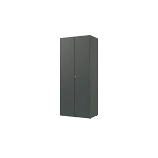 WIMEX Kleiderschrank Multiraumkonzept 80 x 185 x 40 cm Grau