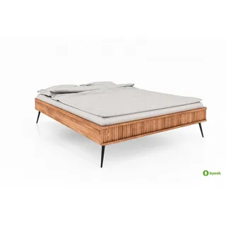 byoak Bettgestell Lina 180x220 Kernbuche , Holz , Echtholz,Kernbuche , 180x220 cm , Schlafzimmer, Betten
