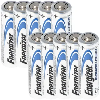 Ultimate Lithium Batterie 10er Box Energizer AA Batterie 1,5 Volt Batterie Energizer Ultimate Lithium AA 3100mAh