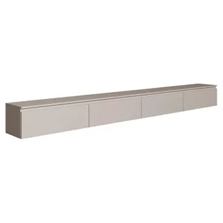 Selsey Bemmi TV-Lowboard 300 cm Kaschmirgrau/Taupe Metall/Spanplatte