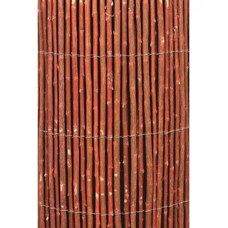 Nature Garten-Sichtschutz Weide 1x3 m 10 mm Dick - Braun
