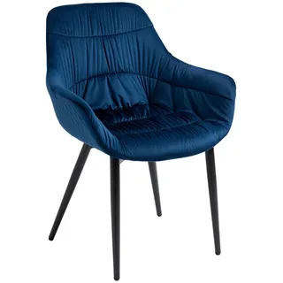 SalesFever Armlehnstuhl blau