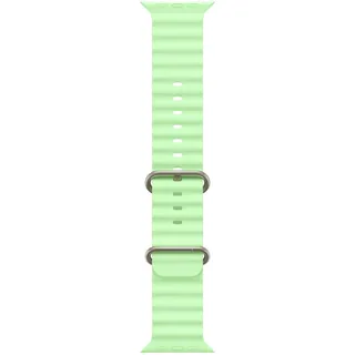 Apple Watch Band - Ocean Band - 49 mm - Neongrün - One Size,