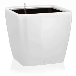LECHUZA Quadro Premium LS 50 50 x 50 x 47 cm Weiß hochglanz