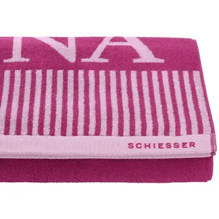 SCHIESSER Rom Saunatuch 75 x 26 cm pink