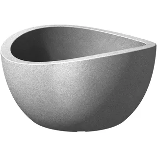 Scheurich Wave Globe Bowl Ø 39,3 x 21 cm Stony Grey