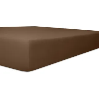 Spannbettlaken Easy-Stretch 120 x 200 - 130 x 220 cm mocca