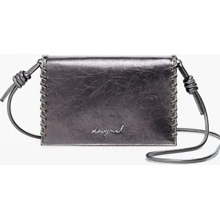 Stilvolle Damen-Geldbörse in Bronze: Praktisch mit Kontrastdetails