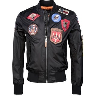 Top Gun Beast, Textiljacke - Schwarz - XXL