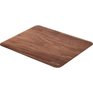 InLine InLine® WoodPad, Echtholz Mauspad, Walnuss, 240x200mm