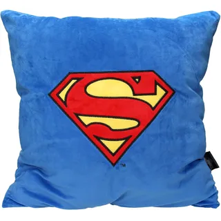 SD Toys Superman Kissen 45 x 45 cm Blau